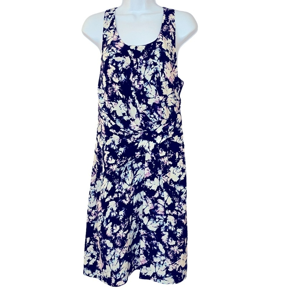 Alexander Wang Kaleidoscope 100% Silk Tie-Dye Dress Sleeveless Scoop Neck Size 6 - Picture 3 of 11